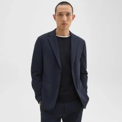 Theory Clinton Blazer In Precision Ponte-Men Suits|Blazers + Jackets
