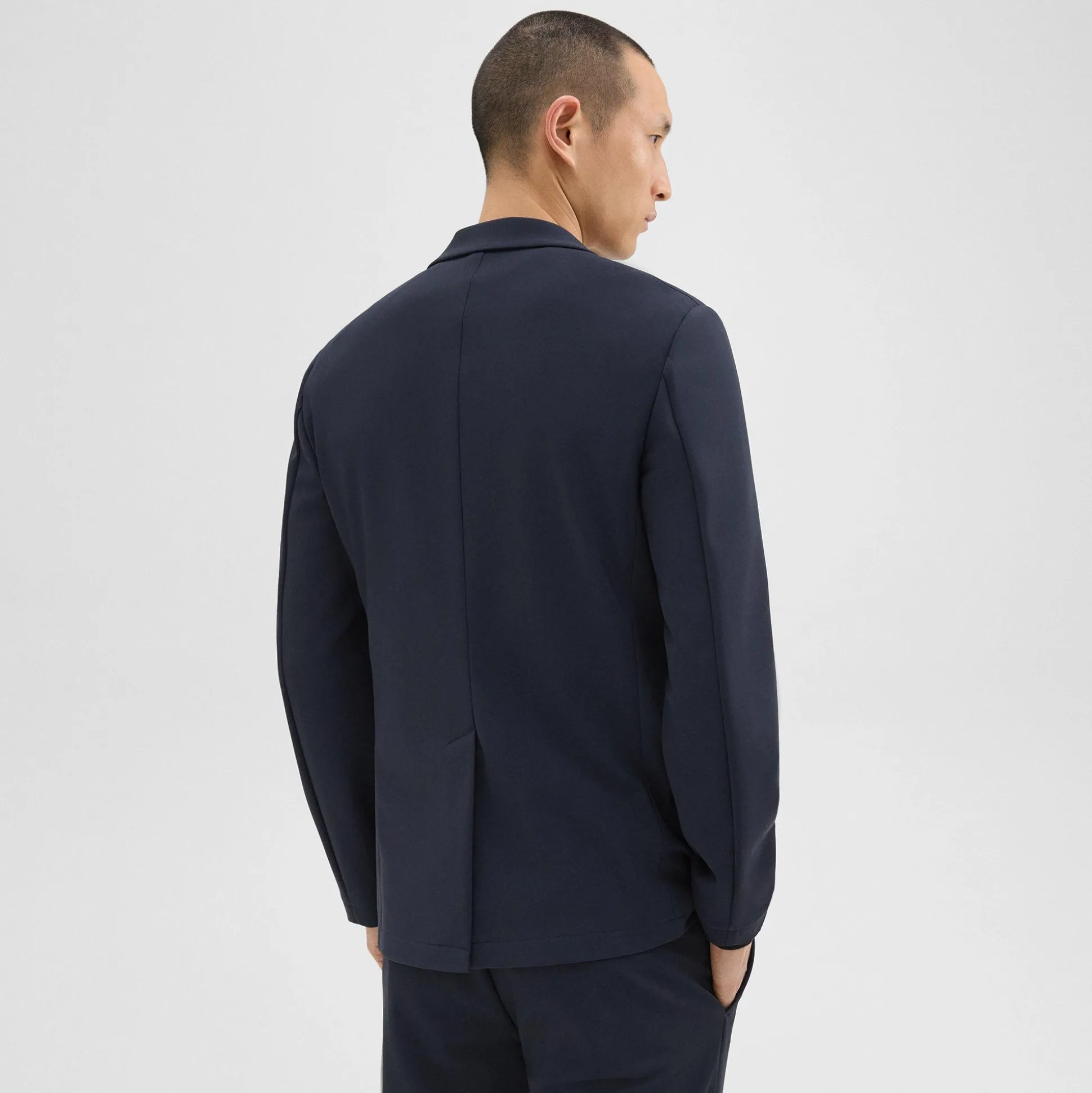 Theory Clinton Blazer In Precision Ponte-Men Suits|Blazers + Jackets