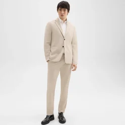 Theory Clinton Blazer In Printed Precision Ponte-Men Blazers + Jackets