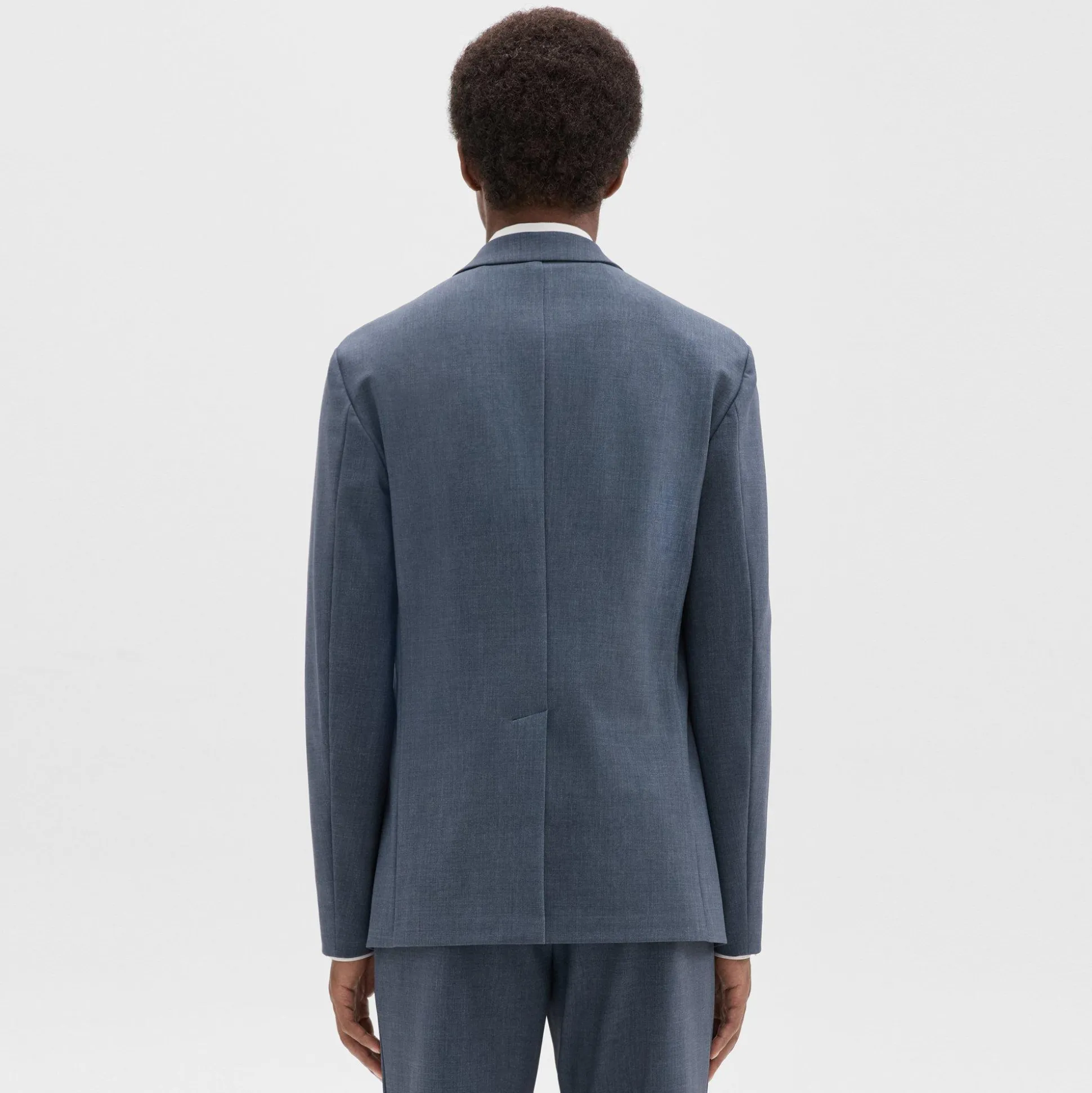 Theory Clinton Blazer In Printed Precision Ponte-Men Suits|Blazers + Jackets