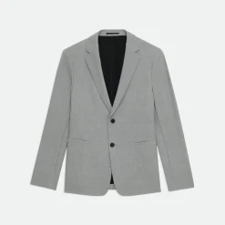 Theory Clinton Blazer In Printed Precision Ponte-Men Suits|Blazers + Jackets