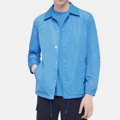 Theory Coach'S Jacket In Nylon-Men Blazers + Jackets|Outerwear