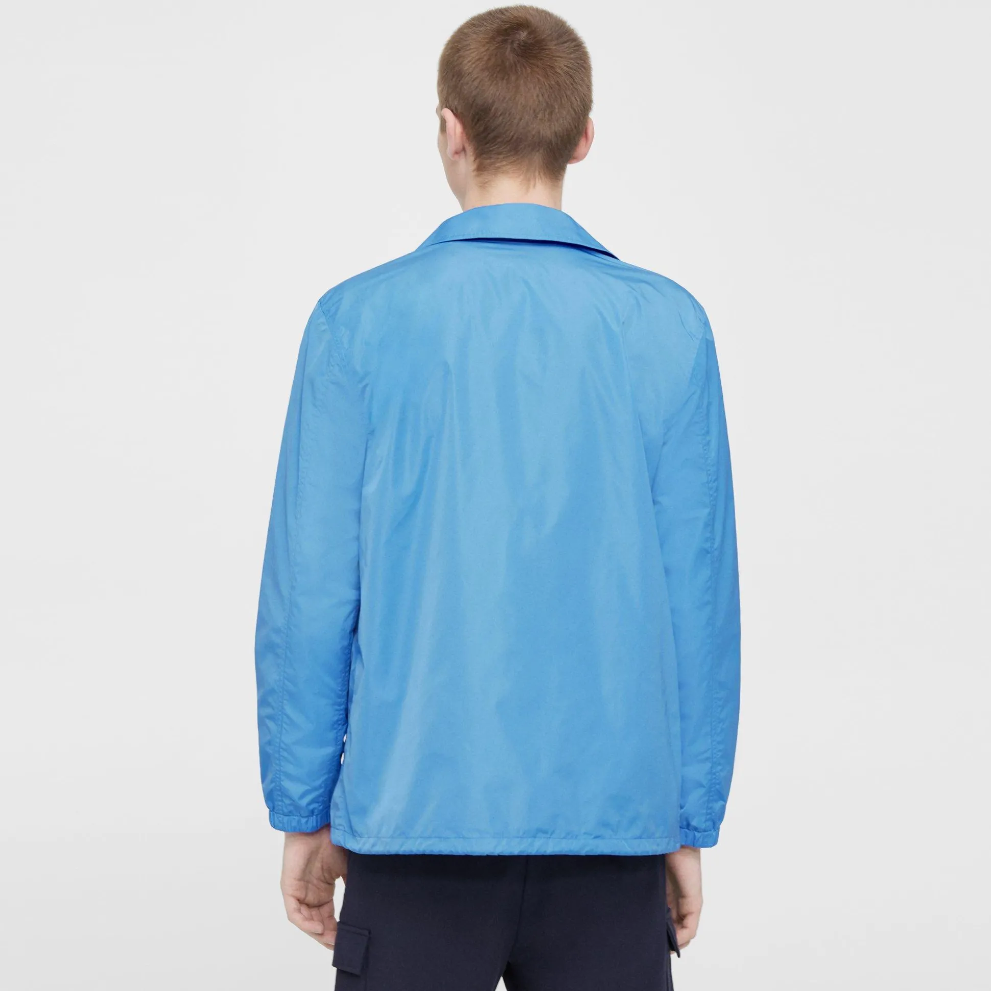 Theory Coach'S Jacket In Nylon-Men Blazers + Jackets|Outerwear