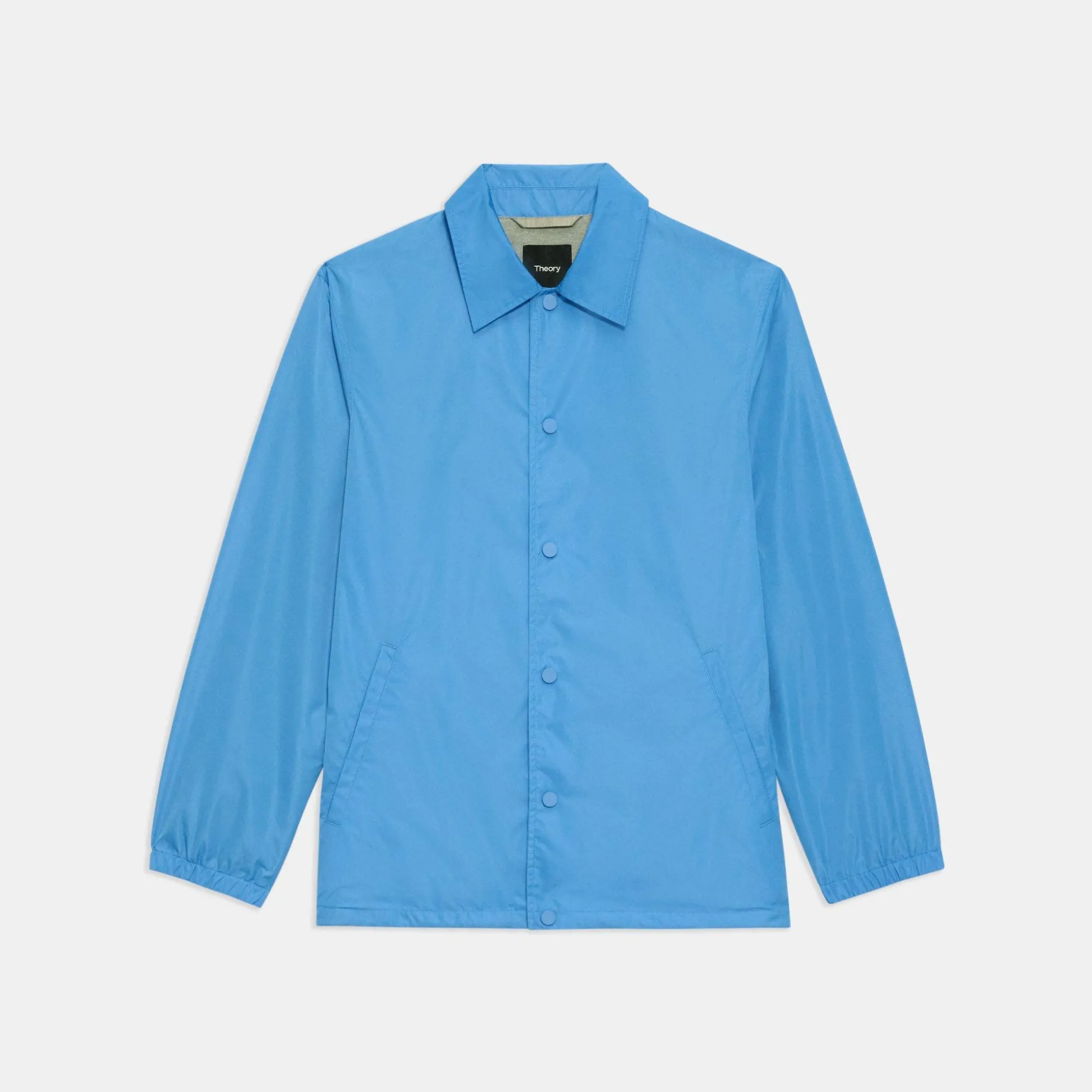 Theory Coach'S Jacket In Nylon-Men Blazers + Jackets|Outerwear