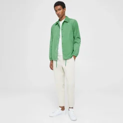 Theory Coach'S Jacket In Nylon-Men Outerwear|Blazers + Jackets
