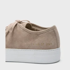 Theory Common Projects Women'S Tournament Shearling-Lined Low-Top Platform Sneakers-Women Shoes
