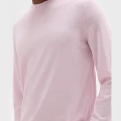 Theory Crewneck Sweater In Regal Wool-Men Sweaters + Cardigans