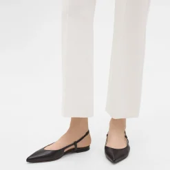 Theory Cropped Flare Pant In Crepe Knit-Women Pants