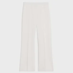 Theory Cropped Flare Pant In Crepe Knit-Women Pants