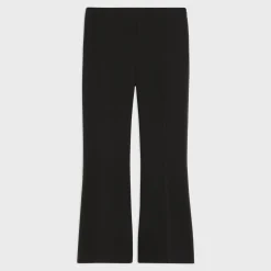 Theory Cropped Kick Pant In Double Weave-Women Suits|Pants