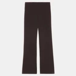 Theory Cropped Kick Pant In Scuba-Women Pants