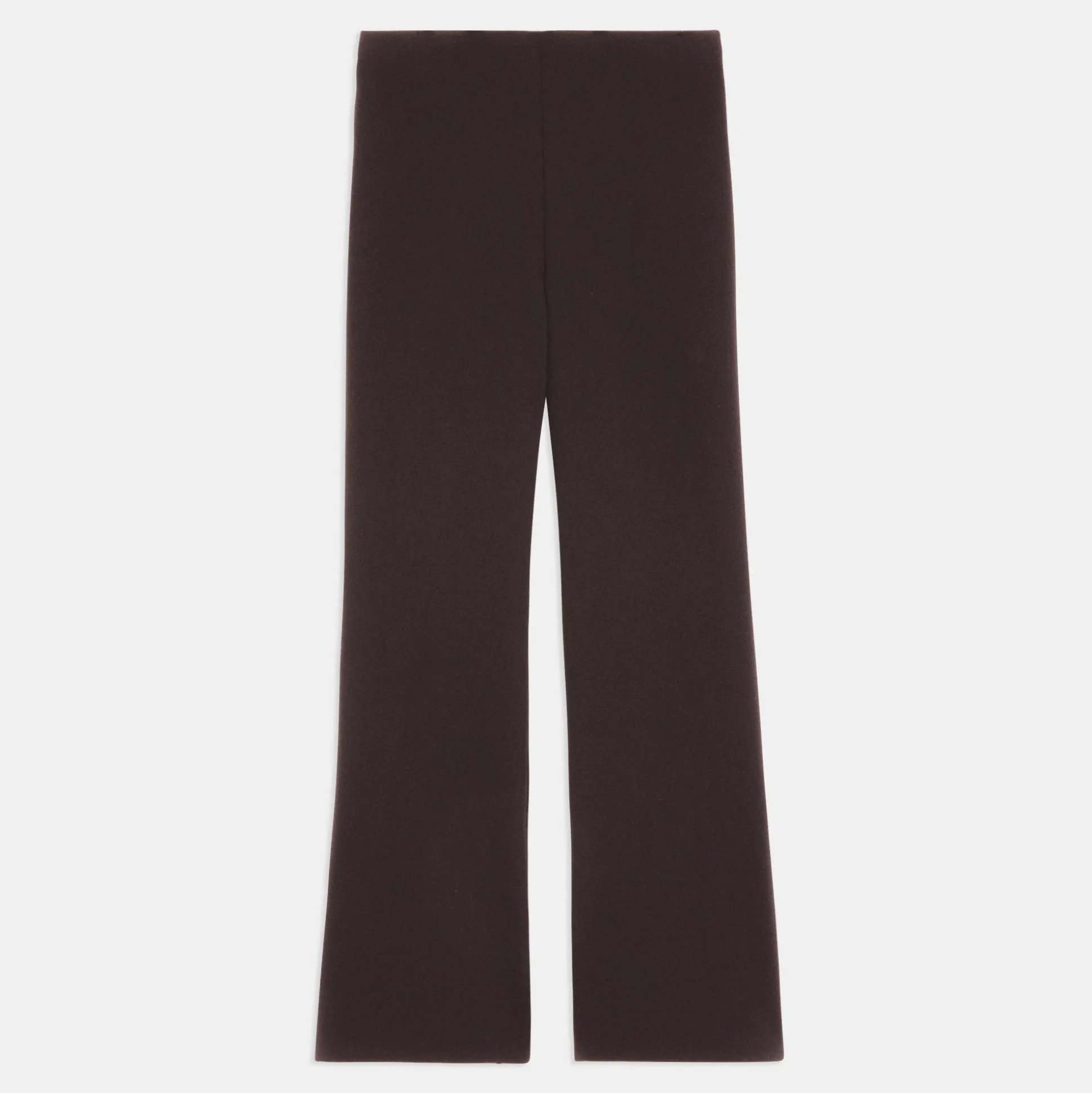 Theory Cropped Kick Pant In Scuba-Women Pants