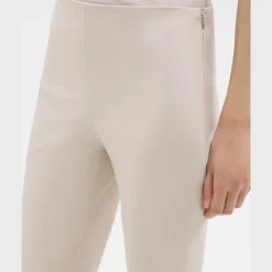 Theory Cropped Kick Pant In Stretch Cotton-Blend-Women Pants