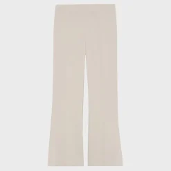 Theory Cropped Kick Pant In Stretch Cotton-Blend-Women Pants