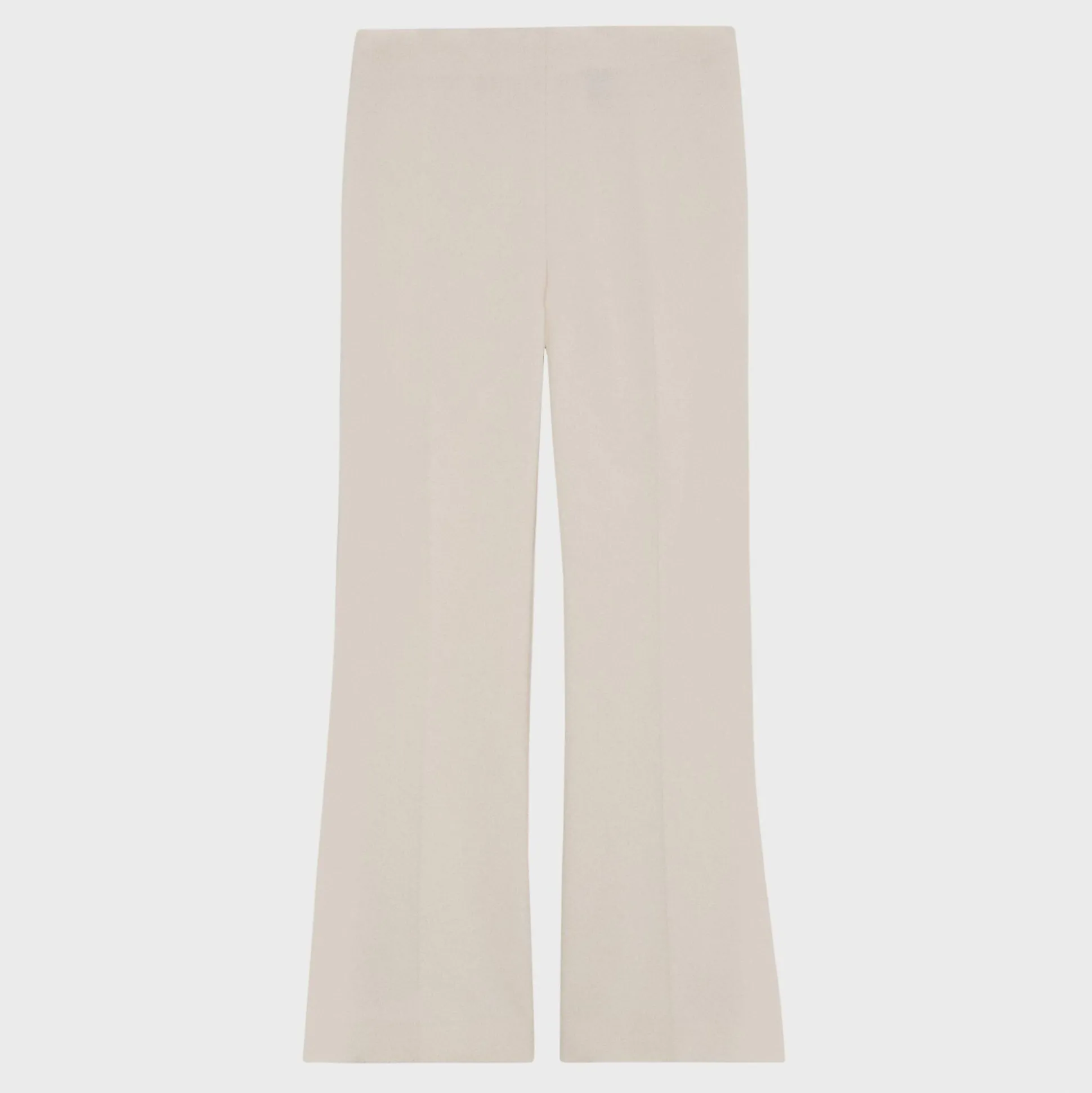 Theory Cropped Kick Pant In Stretch Cotton-Blend-Women Pants