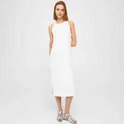 Theory Cross-Back Sheath Dress In Viscose-Women Dresses