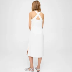 Theory Cross-Back Sheath Dress In Viscose-Women Dresses