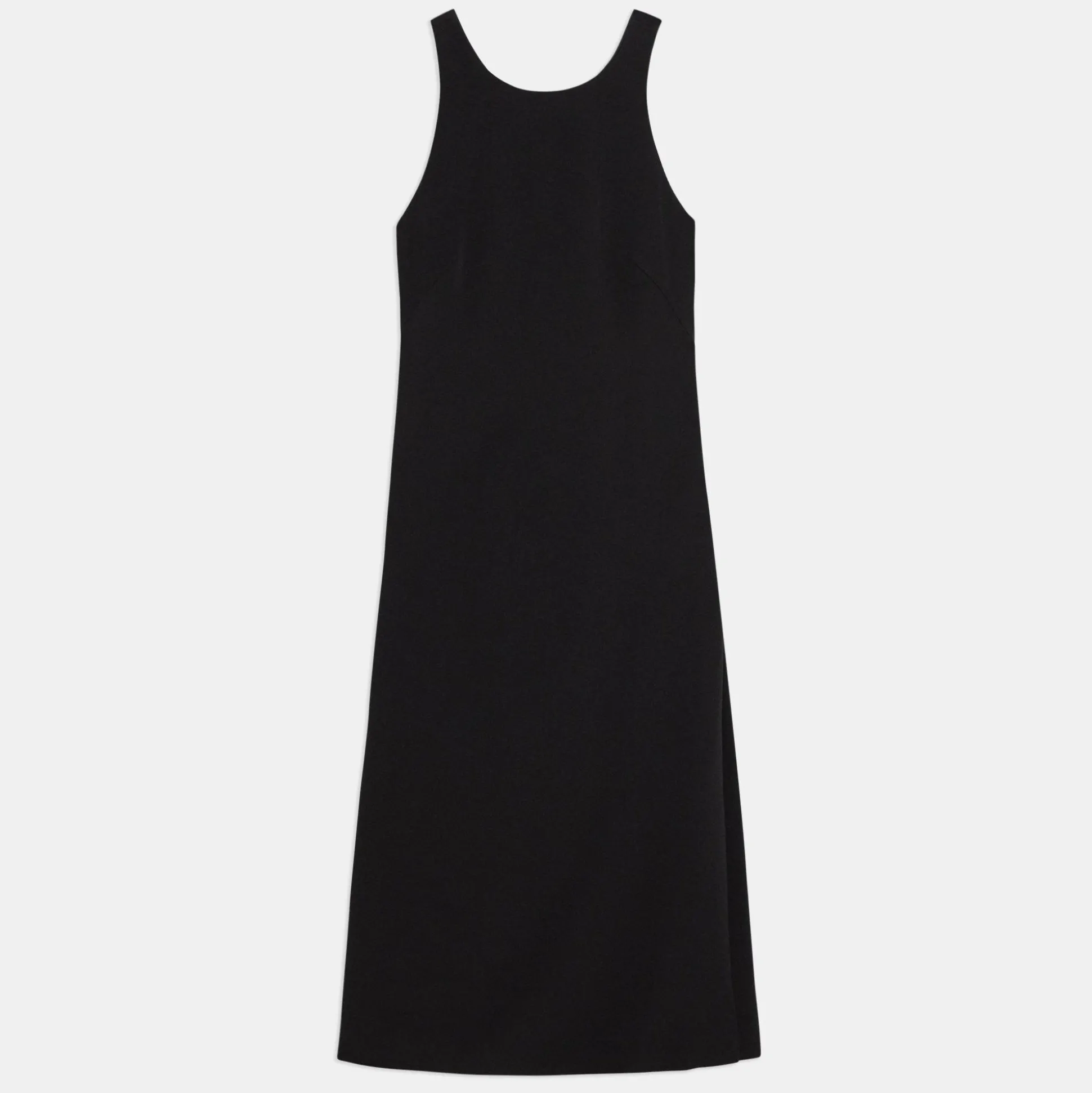 Theory Cross-Back Sheath Dress In Viscose-Women Dresses