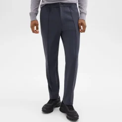 Theory Curtis Drawstring Pant In Precision Ponte-Men Suits|Pants