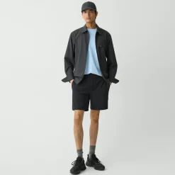 Theory Curtis Drawstring Short In Precision Ponte-Men Shorts|Pants