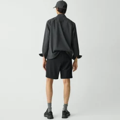 Theory Curtis Drawstring Short In Precision Ponte-Men Shorts|Pants