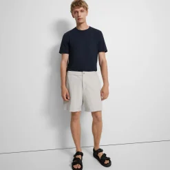 Theory Curtis Drawstring Short In Precision Ponte-Men Shorts|Pants