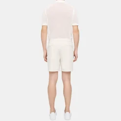 Theory Curtis Drawstring Short In Precision Ponte-Men Shorts|Pants