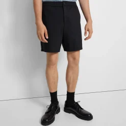 Theory Curtis Drawstring Short In Precision Ponte-Men Shorts|Pants