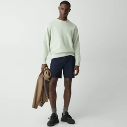 Theory Curtis Drawstring Short In Precision Ponte-Men Shorts|Pants
