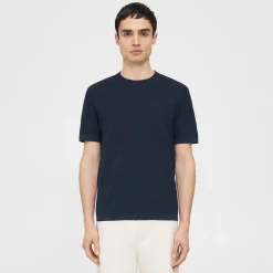 Theory Damian Tee In Cotton-Men Sweaters + Cardigans|T-shirts + Polos