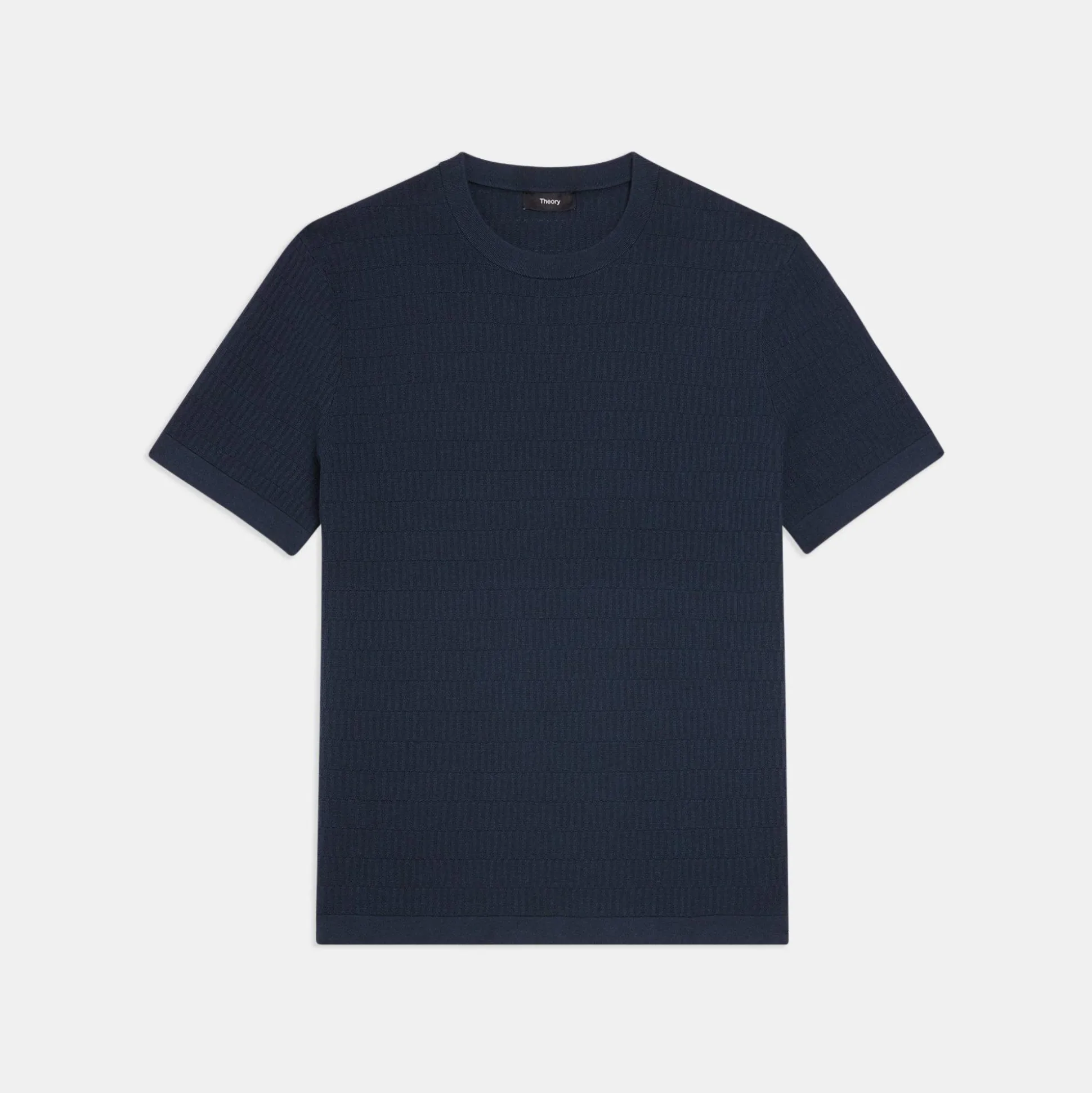 Theory Damian Tee In Cotton-Men Sweaters + Cardigans|T-shirts + Polos