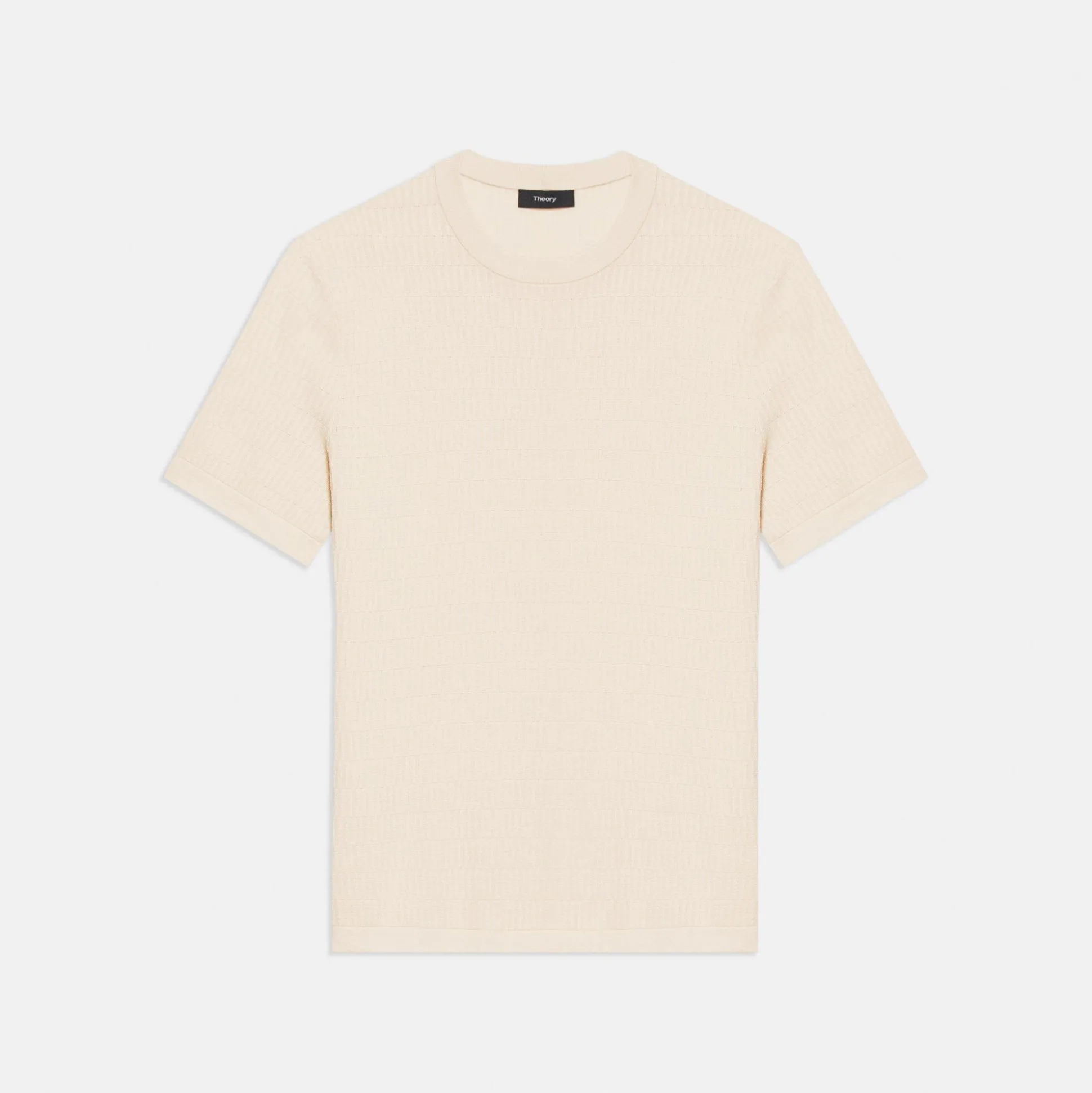 Theory Damian Tee In Cotton-Men T-shirts + Polos|Sweaters + Cardigans