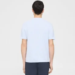Theory Damian Tee In Cotton-Men T-shirts + Polos|Sweaters + Cardigans