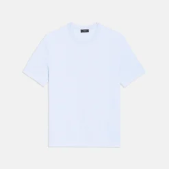 Theory Damian Tee In Cotton-Men T-shirts + Polos|Sweaters + Cardigans