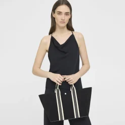 Theory Day Tote Bag In Suede-Women Bags