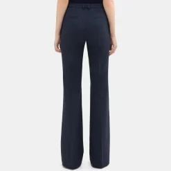 Theory Demitria Pant In Good Wool-Women Suits|Pants