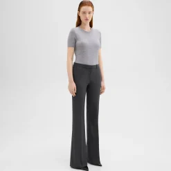 Theory Demitria Pant In Good Wool-Women Suits|Pants