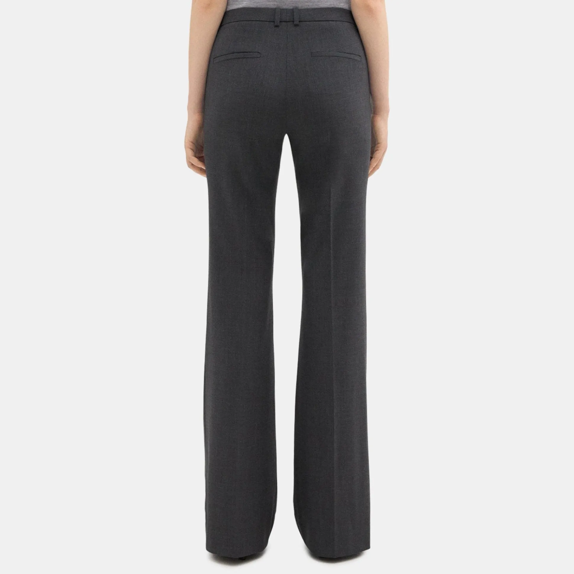 Theory Demitria Pant In Good Wool-Women Suits|Pants