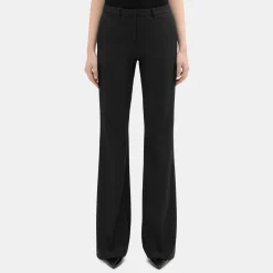 Theory Demitria Pant In Good Wool-Women Suits|Pants