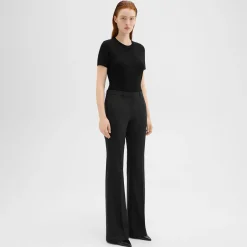 Theory Demitria Pant In Good Wool-Women Suits|Pants
