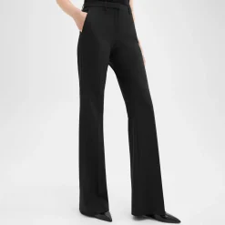 Theory Demitria Pant In Good Wool-Women Suits|Pants
