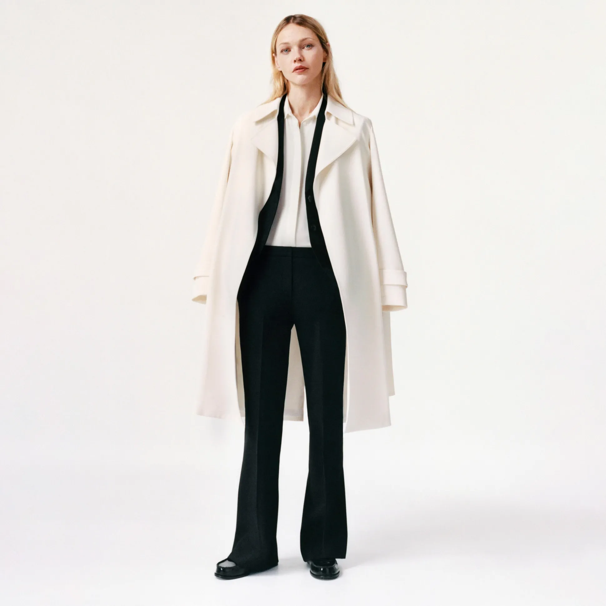 Theory Demitria Pant In Good Wool-Women Suits|Pants