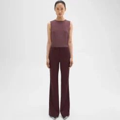 Theory Demitria Pant In Good Wool-Women Suits|Pants