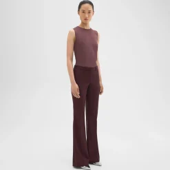 Theory Demitria Pant In Good Wool-Women Suits|Pants
