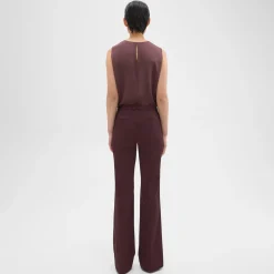 Theory Demitria Pant In Good Wool-Women Suits|Pants