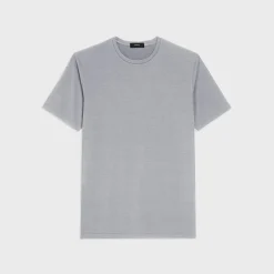 Theory Dorian Tee In Active Knit-Men T-shirts + Polos