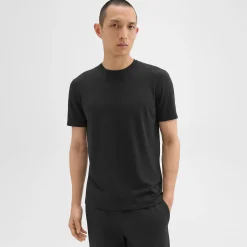 Theory Dorian Tee In Active Knit-Men T-shirts + Polos