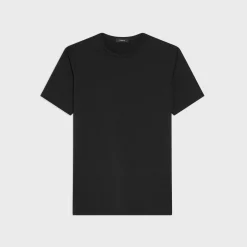 Theory Dorian Tee In Active Knit-Men T-shirts + Polos