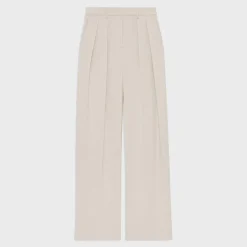 Theory Double Pleat Pant In Admiral Crepe-Women Suits|Pants