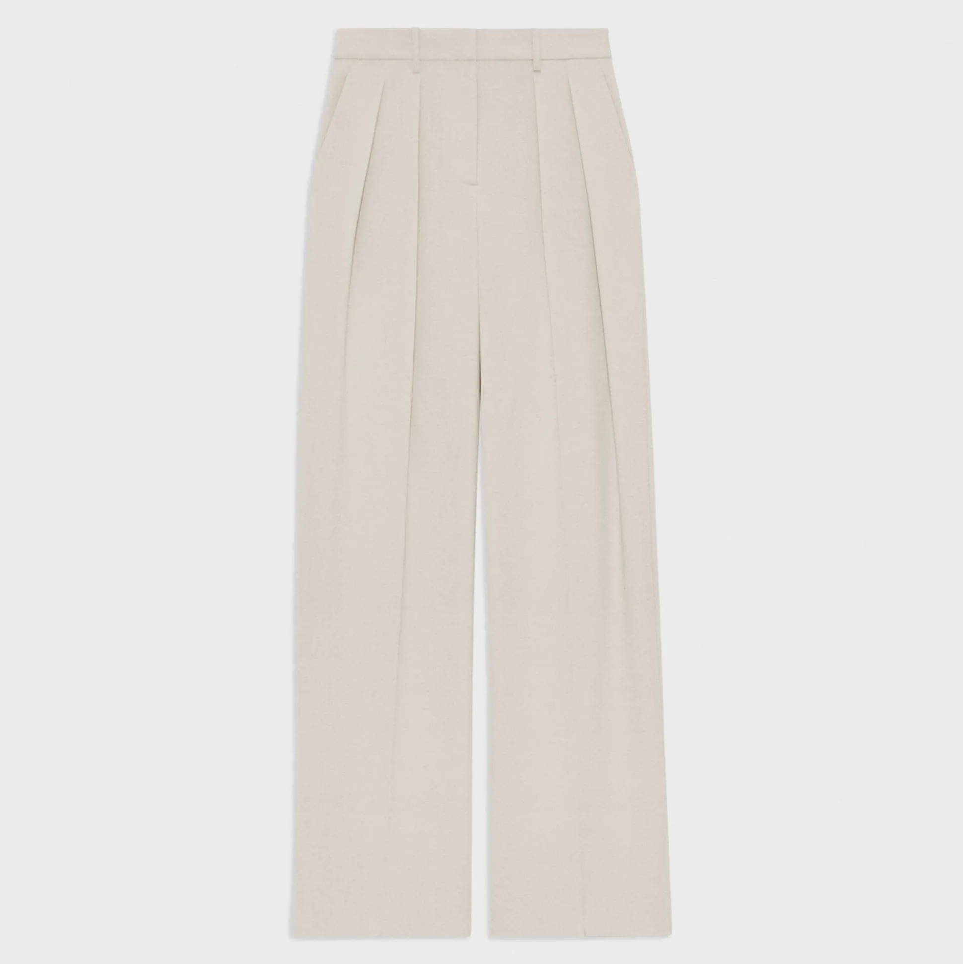 Theory Double Pleat Pant In Admiral Crepe-Women Suits|Pants